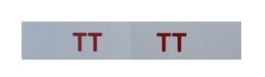 "TT" Engine Code Decal
