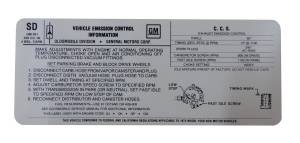 Emission Decal - 350-4V