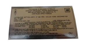 Emission Decal - 350-4V