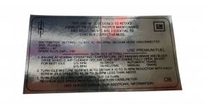 Emission Decal - 350-4V