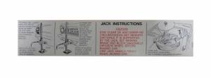 Jack Instructions Decal