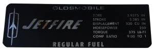 Jetfire Valve Cover Decal