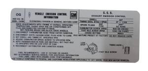 Emission Decal - 455-4V