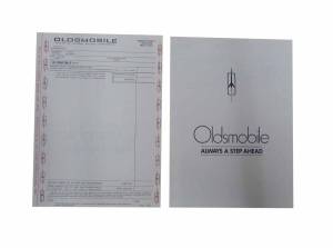 New Car Window Price Sheet