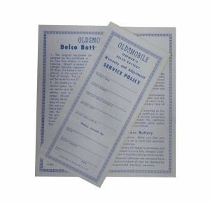 Battery Warranty Certificate