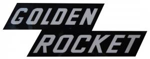 "Golden Rocket" Valve Cover Decal