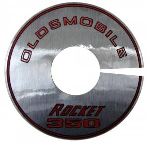 "Rocket 350" Air Cleaner Decal (4-V) - 11"