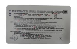 Emission Decal - 350-4V