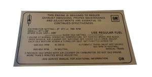 Emission Decal - 250-1V