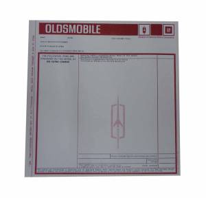 New Car Window Price Sheet