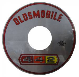"442" Air Cleaner Decal