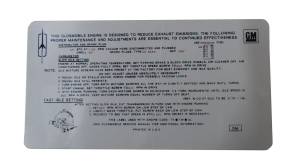 Emission Decal - 455-4V