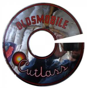 "Oldsmobile Cutlass" Air Cleaner Decal - 11"
