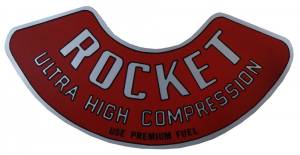 "Rocket Ultra High Compression" Decal