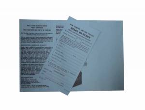 Delco Battery Owners Certificate