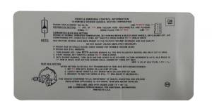 Emission Decal - 455-4V