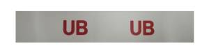 "UB" Engine Code Decal