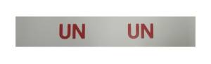 "UN" Engine Code Decal