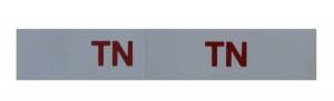 "TN" Engine Code Decal