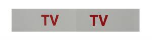 "TV" Engine Code Decal