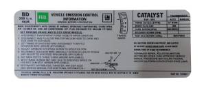 Emission Decal - 350-4V