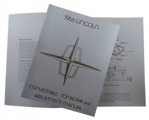 Convertible Top Repair & Adjustment Manual