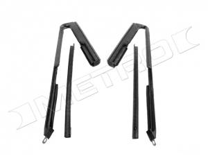 Rubber The Right Way - Front Door Vent Window Seal Kit - Includes Main Seal & Division Seal - Image 2