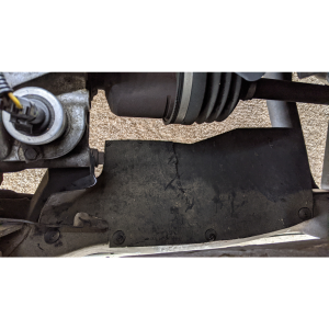 Rubber The Right Way - Cradle Splash Shield - Near Muffler - Image 3