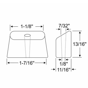 Rubber The Right Way - Trunk Lid Bumper - Image 4