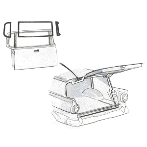 Rear Window Seal - 3 Piece Kit