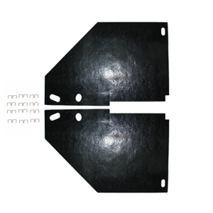 Front Inner Fender Seals - at Rear