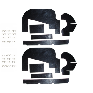 Splash Apron / A Arm Dust Shield Kit