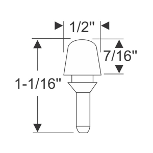 Steele Rubber - License Plate Bumper - Image 2