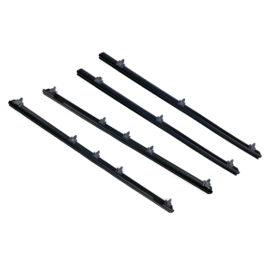 Beltline Weatherstrip Kit - 4 Piece Kit - Inner & Outer For Both Doors - Models WITH Vent Window
