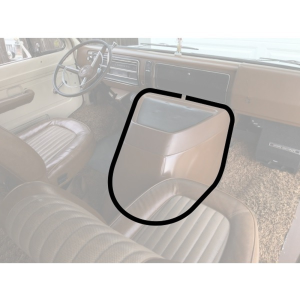 Steele Rubber - Engine Cover "Dog House" Seal - Image 2