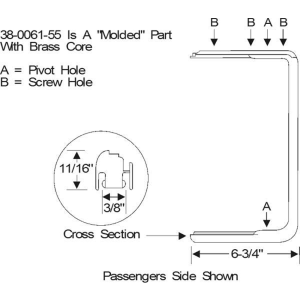 Steele Rubber - Vent Window Main Seal - Image 2