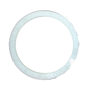 Power Steering Pump Lid Decal