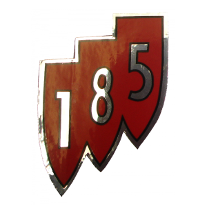 "185" Shield Air Cleaner Decal