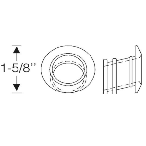 Clutch & Brake Pedal Shank Above Floorboard Grommet