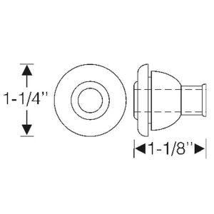 Grommet - Electrical Wire Into Headlight Body