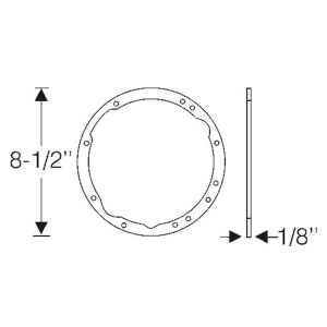 Headlight to Body Mounting Pad