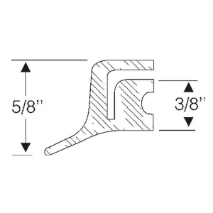 Fender Skirt Edge Seal