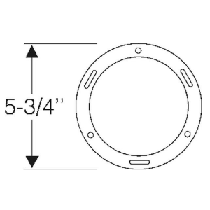 Fog Light Body To Ring Bezel Gasket