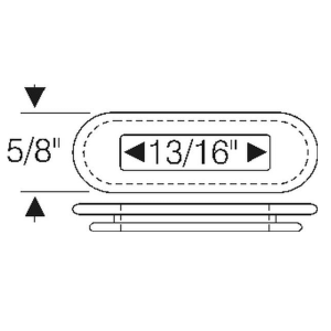 Glove Box Door Check Link Grommet
