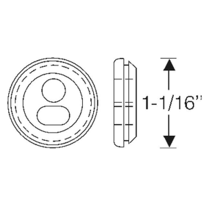 Taillight Wiring Grommet
