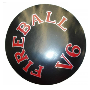 Fireball V6 Air Cleaner Decal