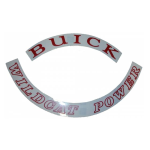 Air Cleaner Decal - "Wildcat Powered"