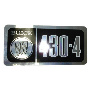 Valve Cover Decal - 430-4