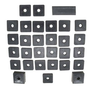Body to Frame Mounting Pad Kit - 30 Piece