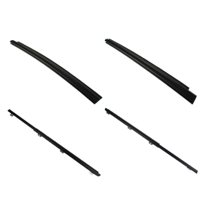 Beltline Weatherstrip - Front Door - Also Called Window Sweeps, Felts Or Fuzzies - 4 Pc.